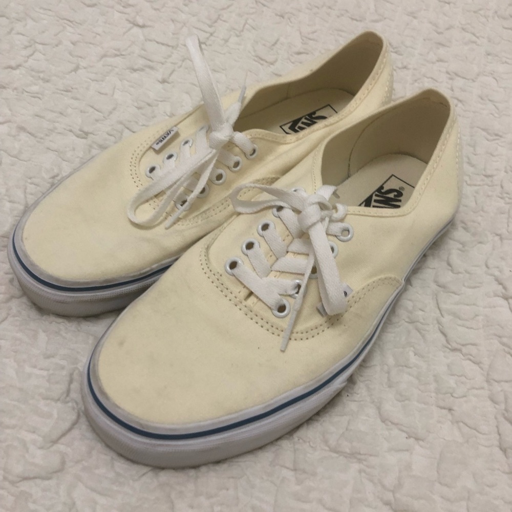 Authentic Cream Vans